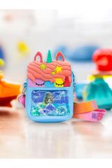 UNICORN Figürlü Cüzdan Boy Yıldızlı Çocuk Silikon Omuz Çantası