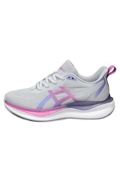 Tayger Kadın Spor Ayakkabı Gri Pembe Ortopedik Taban Nefes Alabilir Günlük Yürüyüş Sneaker Orijinal